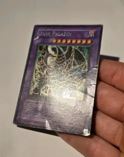 Yugioh Dark Paladin DMG-001 Secret Rare Limited Edition Damaged - Image 3