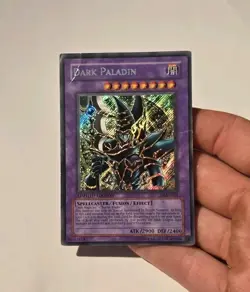 Yugioh Dark Paladin DMG-001 Secret Rare Limited Edition Damaged - Image 4