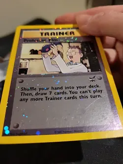 Pokemon TCG Professor Elm 3/9 Best of Game Reverse Holo 2002 HP - Image 5