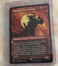 MTG Zendikar Rising Showcase MORAUG FURY OF AKOUM Showcase Rare 🔥 - Image 1