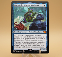 Donatello, Mutant Mechanic | 36 | Mythic | Regular | TMNT | MTG - Image 1
