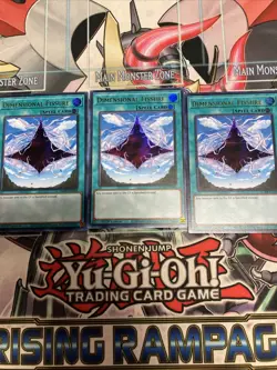 3x Dimensional Fissure Ultra Rare 1St Edition BLMR-EN089 Yugioh Playset - Image 1