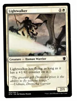 Magic the Gathering MTG Card: Lightwalker Dragons of Tarkir 024/264! EX - Image 1