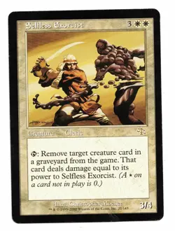 Magic the Gathering MTG Card: Selfless Exorcist Judgment 21/143! PL - Image 1