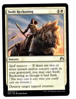 Magic the Gathering MTG Card: Swift Reckoning Magic Origins 035/272! NM - Image 1