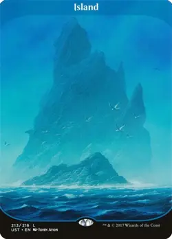 Island - Extended Art Unstable LP MTG - Image 1
