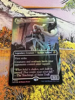 MTG Thalia, Heretic Cathar (Borderless) - 300 / English / Near Mint - Image 1