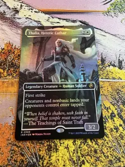 MTG Thalia, Heretic Cathar (Borderless) - 300 / English / Near Mint - Image 3