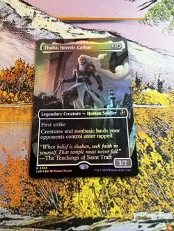 MTG Thalia, Heretic Cathar (Borderless) - 300 / English / Near Mint - Image 4