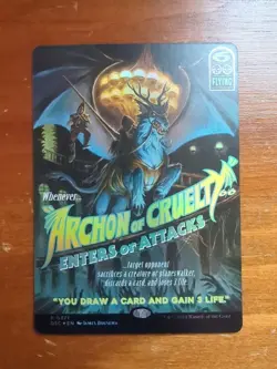 Archon of Cruelty (Showcase) Commander: Duskmourn: House of Horror Foil - Image 1