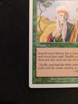 Worldly Tutor Sixth Edition MtG Magic HP - Image 2