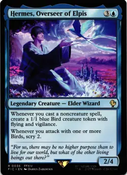 Magic the Gathering FIC Hermes, Overseer of Elpis Regular Rare FFXIV 2025 - Image 1