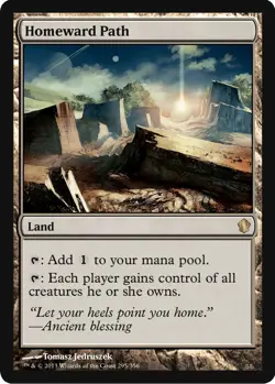 MTG - Homeward Path - Commander 2013 - Near Mint - Image 1