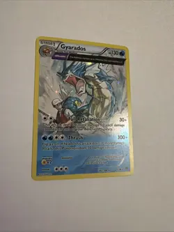 Pokemon TCG Gyarados #21/98 Cosmos Holo Rare Ancient Origins - Moderately Played - Image 2