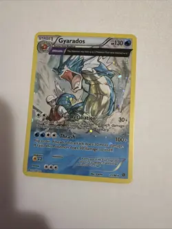 Pokemon TCG Gyarados #21/98 Cosmos Holo Rare Ancient Origins - Moderately Played - Image 3