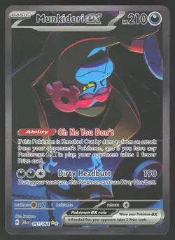 Munkidori ex 091/064 SIR Pokemon TCG Shrouded Fable NM - Image 1