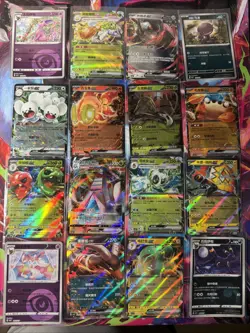 Pokemon 16 Card Lot nm V Max Mega Amazing Ex HOLO Rare Hits Only C4 - Image 1