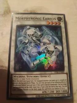 Yugioh Morphtronic Earfon Super Rare OP20-EN009 Near Mint - Image 1