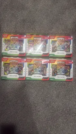 POKEMON FIRST PARTNER ILLUSTRATION COLLECTION FACTORY SEALED 6 BOX CASE - Image 2