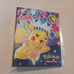 Pokemon TCG Mini Binder Portfolio Surging Sparks Pikachu SEALED - Image 1