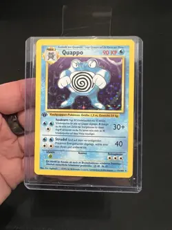 1st Edition Poliwrath 13/102 Base 1999 Holo WOTC Pokemon QUAPPO Pack Fresh NM+ - Image 1