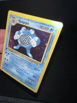 1st Edition Poliwrath 13/102 Base 1999 Holo WOTC Pokemon QUAPPO Pack Fresh NM+ - Image 4