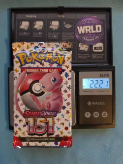 Pokemon TCG 151 Booster Pack VERY HEAVY!! 🔥 22.21g (Factory Sealed)✅ - Image 1