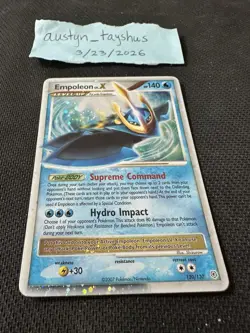 Empoleon LV.X (Rare Holo Level Up) 120/130 Diamond & Pearl 2007 Pokemon Card - Image 3