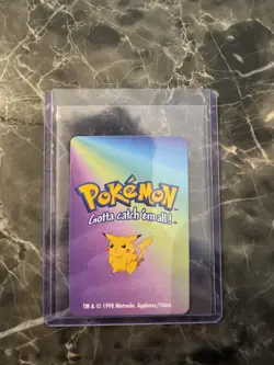Pokemon Pikachu 1998 KFC Card (First Ever English Card) - Ungraded Raw - Image 2