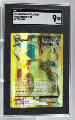Pokemon XY Evolutions #106 Dragonite EX SGC 9 - Image 4