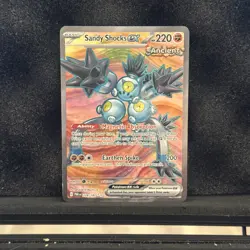 Pokemon Paradox Rift (Sandy Shocks Ex) Ultra Rare 228/182 - Image 1