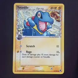 Totodile 67/101✨EXCELLENT✨EX Dragon Frontiers Pokemon - Image 1