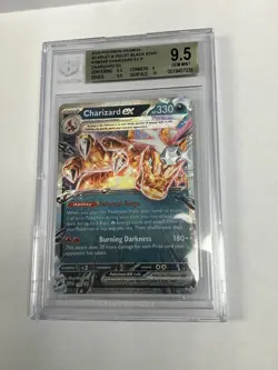 Pokemon Charizard EX 196 SVP Promo - BGS 9.5 GEM MINT - Image 1