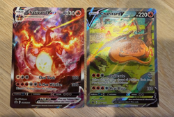 Pokemon Charizard VMAX & V Sword & Shield Promo Cards Holo - Image 1