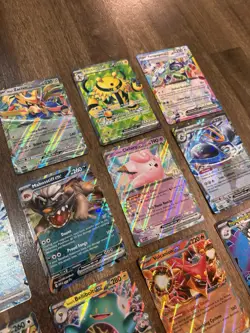 Pokemon TCG Ex Mega Ex Lot of 20 Cards Sleeved Mix Multiple Set Characters - Image 3