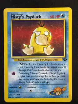 Pokemon TCG Misty's Psyduck Gym Challenge 2000, #90/132 - Image 1