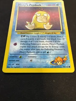 Pokemon TCG Misty's Psyduck Gym Challenge 2000, #90/132 - Image 3