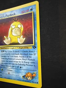 Pokemon TCG Misty's Psyduck Gym Challenge 2000, #90/132 - Image 4