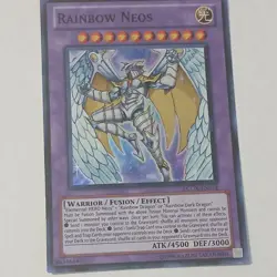 YuGiOh! Rainbow Neos LCGX-EN074 Super Rare - Image 1