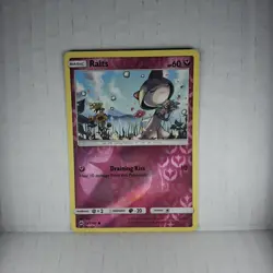 Ralts Reverse Holo Common SM - Burning Shadows 91/147 NM Pokemon Fast Shipping - Image 1