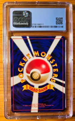 1997 Pokemon Japanese Rocket DARK FLAREON #136 Graded CGC 9 MINT - Image 3