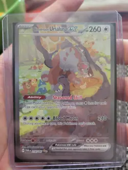 Pokemon SV06: Twilight Masquerade Bloodmoon Ursaluna ex 216/167 - Image 1