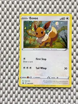 Eevee SWSH095 Cosmo Holo Promo Pokemon Sword & Shield Promo English NM #5 - Image 1