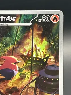 2023 Pokemon Paldea Evolved Fletchinder Illustration Rare #199/193 - Image 2