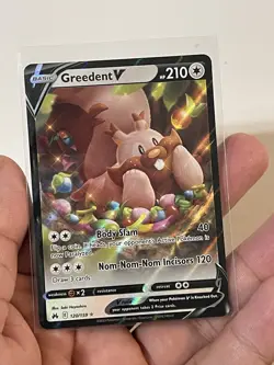 Greedent V - 120/159 - Pokemon TCG Crown Zenith (2023) - NM - Image 1