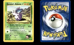 Pokemon Gym Challenge Giovanni's Nidoran 76/132 See Images - Image 1