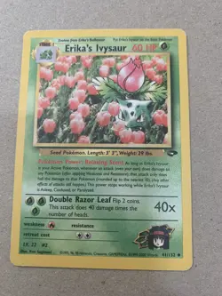 Pokemon TCG Erika's Ivysaur Gym Challenge 41/132 Regular Unlimited Uncommon - Image 1