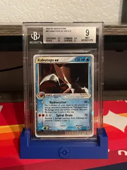 Pokemon TCG 2003 EX Sandstorm Kabutops ex 97/100 BGS 9 MINT - Image 1