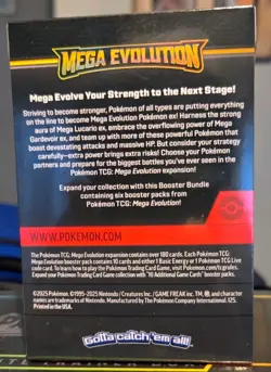 Pokemon Mega Evolution Base Booster Box New Factory Sealed + FREE GIFT - Image 2