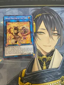 YUGIOH - DRACO MASTERS OF THE TENYI - SECRET RARE - MP20 - 1ST ED - NM - Image 1